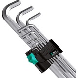 Wera 950/9 Hex-Plus 1 SB Stiftsleutelset, metrisch, verchroomd 9-delig