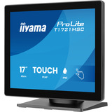 iiyama ProLite T1721MSC-B3 17" touchscreen monitor Zwart (mat), VGA, HDMI, Audio, 75Hz, Touch