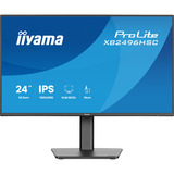 iiyama ProLite XB2496HSC-B1 24" monitor Zwart (mat), 144 Hz, HDMI, USB-C, Audio