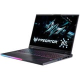 Acer Predator Helios 18 AI PH18-73-95WR 18"  gaming laptop Zwart | Core Ultra 9 275HX | RTX 5080 | 64 GB | 5 TB SSD