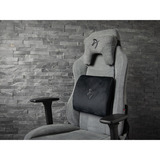 Arozzi Lumbar Support Black Velour - Horizontal Straps inlegkussen Zwart