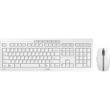 CHERRY Cherry STREAM DESKTOP RECHARGE EU     gy, desktopset Wit/grijs, EU lay-out (QWERTY), SX-Technologie	