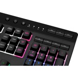 Corsair  K55 RGB PRO XT, gaming toetsenbord Zwart, US lay-out, Membraan, RGB-leds
