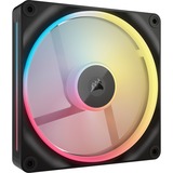 Corsair iCUE LINK LX140-R RGB PWM Reverse Fan case fan Zwart, 4-pin PWM