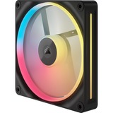 Corsair iCUE LINK LX140-R RGB PWM Reverse Fan case fan Zwart, 4-pin PWM