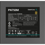 DeepCool PN750M, 750 Watt voeding  Zwart, 3x PCIe, 1x 12VHPWR, Kabelmanagement
