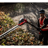 EINHELL Accu Telescoop Heggenschaar GP-HH 18/50 Li T BL-Solo Rood/zwart, Accu en oplader niet inbegrepen