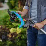 GARDENA Steel + Wielen voor P4A Grasschaar Grijs, 14753-20