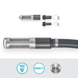 GARDENA Zuigfilterset met terugslagklep Grijs/zilver