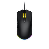 Hator Pulsar 3 gaming muis Zwart, 400 - 12.000 DPI, RGB