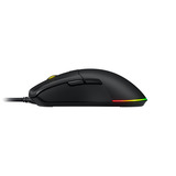 Hator Pulsar 3 gaming muis Zwart, 400 - 12.000 DPI, RGB