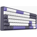 Iqunix F97 Lavandin Wireless Mechanical Keyboard Lavendel, US lay-out (QWERTY), Cherry MX Silent Red, 96%, RGB leds, Hot-swappable, PBT, 2.4GHz | Bluetooth 5.1 | USB-C