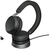 Jabra Evolve2 75 headset Zwart, Link380c, Microsoft Teams