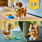 LEGO Creator 3-in-1 - Schattige dieren: speelse puppy Constructiespeelgoed 31382