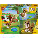 LEGO Schattige dieren: speelse puppy Constructiespeelgoed 31382