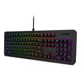 Lenovo Legion K310 RGB gaming toetsenbord Zwart, US lay-out (QWERTY), Membraan, 100%, Membraan switch, RGB, USB