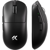 MCHOSE A7 V2 Ultra gaming muis Zwart, 42.000 DPI, 8K, 2.4 GHz / Bluetooth / USB-C