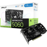 PNY GeForce RTX 5060 Dual Fan OC grafische kaart DLSS 4, 3x DisplayPort, 1x HDMI 2.1