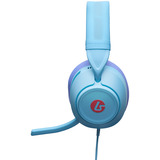 PowerA LucidSound LS10 bedrade gamingheadset - Oceaangolven over-ear gaming headset Lichtblauw/paars, PlayStation 5, PlayStation 4, Xbox Series X|S, Xbox One, PC, mobiel