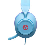PowerA LucidSound LS10 bedrade gamingheadset - Oceaangolven over-ear gaming headset Lichtblauw/paars, PlayStation 5, PlayStation 4, Xbox Series X|S, Xbox One, PC, mobiel