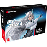 PowerColor Radeon RX 9070 XT Hellhound REVA16GB Limited Edition grafische kaart Wit/zwart, RDNA4, GDDR6, 3x DisplayPort, 1x HDMI