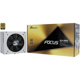 Seasonic FOCUS GX-850 ATX2.4 WHITE, 850 Watt voeding  Wit, 6x PCIe, Kabel-Management