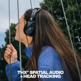 Skullcandy Aviator 900 ANC Noise Cancelling Wireless Headphones over-ear headset Zwart, Bluetooth® v5.3, 3.5mm AUX