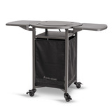 Solo Stove Pizza-Ovenwagen grillonderstel Zwart, Gepoedercoat staal