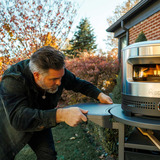 Solo Stove Pizza-Ovenwagen grillonderstel Zwart, Gepoedercoat staal
