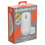 SteelSeries Sensei Pro gaming muis Wit, 100 - 42.000 DPI, 8K, UWB / 6 GHz