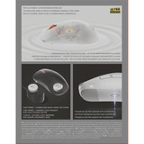 SteelSeries Sensei Pro gaming muis Wit, 100 - 42.000 DPI, 8K, UWB / 6 GHz