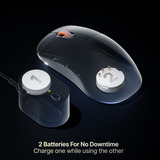 SteelSeries Sensei Pro gaming muis Wit, 100 - 42.000 DPI, 8K, UWB / 6 GHz