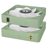 Thermaltake CT140 EX Reverse ARGB Sync PC Cooling Fan - Matcha Green (3-Fan Pack) case fan Lichtgroen, 4-pin PWM