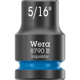 Wera 9608 Dop-magneetstrip B Impaktor Imperial 1 dopsleutel Zwart/groen, 9‑delig