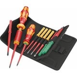 Wera Kraftform Kompakt VDE 16 Torque extra slim 1 Tool Finder schroevendraaier Rood/geel, 16‑delig