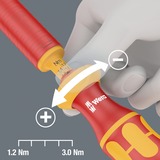 Wera Kraftform Kompakt VDE 16 Torque extra slim 1 Tool Finder schroevendraaier Rood/geel, 16‑delig
