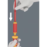 Wera Kraftform Kompakt VDE 16 Torque extra slim 1 Tool Finder schroevendraaier Rood/geel, 16‑delig