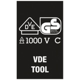 Wera Kraftform Kompakt VDE 16 Torque extra slim 1 Tool Finder schroevendraaier Rood/geel, 16‑delig