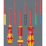 Wera Kraftform Kompakt VDE 16 Torque extra slim 1 Tool Finder schroevendraaier Rood/geel, 16‑delig