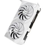 ASUS GeForce RTX 5060 DUAL OC WHITE 8GB grafische kaart Wit, DLSS 4, 3x DisplayPort, 1x HDMI 2.1