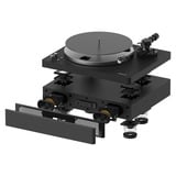 AULO Platenspeler Zwart, 33 / 45 rpm, Bluetooth 5.4, USB