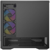 Antec C2M ARGB mini tower behuizing Zwart | 1x USB-A | 1x USB-C | Tempered Glass
