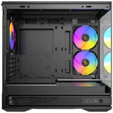 Antec C2M ARGB mini tower behuizing Zwart | 1x USB-A | 1x USB-C | Tempered Glass