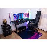 Arozzi Arena Medium Gaming Desk - Pure Black Zwart