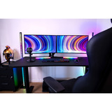 Arozzi Arena Medium Gaming Desk - Pure Black Zwart