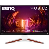 BenQ MOBIUZ EX3210U 32" 4K UHD gaming monitor Wit/rood, 144 Hz, HDMI, DisplayPort, USB-A 3.2 (5 Gbit/s), Audio