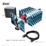 Club 3D Ultra High Speed HDMI 2.1 gecertificeerde kabel male-male Zwart, 2 meter, 4K 120Hz, 8K 60Hz, 48Gbps