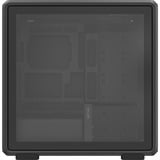 Cooler Master  midi tower behuizing Zwart | 2x USB-A | 1x USB-C | RGB | Window