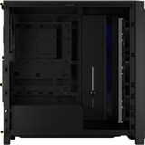Corsair FRAME 4000X RS midi tower behuizing Zwart | 2x USB-A | 1x USB-C | RGB | Tempered Glass