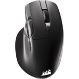 Corsair NIGHTSWORD v2 WIRELESS SD Stream Deck-gamingmuis Zwart, 100 - 33.000 DPI, 8K Hz, RGB, USB, 2.4GHz, Bluetooth 5.2 + LE 